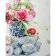 Paint by number Premium "Vase with flowers", with varnish, size 40x50 cm