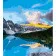 Paint by numbers Strateg PREMIUM A lake in the mountains with varnish size 40х50 sm VA-3505