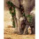 Paint by numbers Strateg PREMIUM Elephants - mother with childwith varnish size 40х50 sm VA-3676