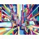 Paint by numbers Strateg PREMIUM Pop art citywith varnish size 40х50 sm VA-3729