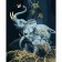 Paint by numbers Strateg PREMIUM Elephant mascotswith varnish size 40х50 sm VA-3766