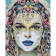 Paint by numbers Strateg PREMIUM Drawing on the facewith varnish size 40х50 sm VA-3767