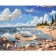 Painting by numbers Strateg PREMIUM Seascape with varnish and level size 40x50 cm (VA-4609)