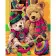 Paint by number VAm-1692 "Teddy Bears", 30x40 cm