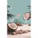 Paint by number Strateg PREMIUM Coconut delight size 50x25 cm (WW004)