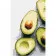 Paint by number Strateg PREMIUM Avocado halves 50x25 cm (WW009)