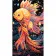 Картина по номерам Strateg Золотая рыбка размером 50х25 см (WW167)