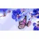 Картина по номерам Strateg Бабочки на орхидеях размером 50х25 см (WW200)