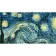 Painting by numbers Strateg Starry Night by Van Gogh with a view to the sky 50x25 cm (WW201)