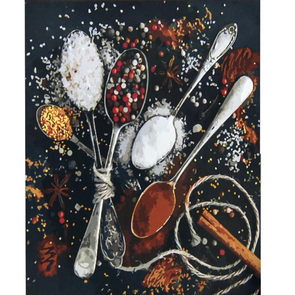Colorful spices 50x50 cm (AA004)