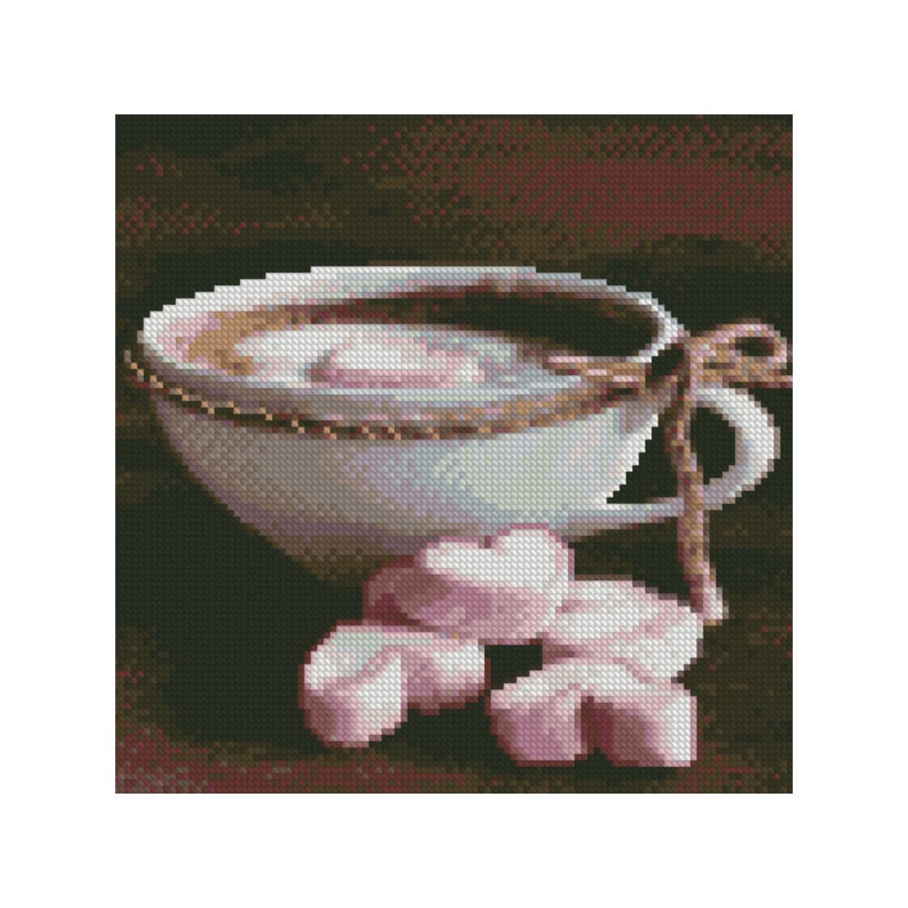 Кава із зефіром 30х30 см CA-0019