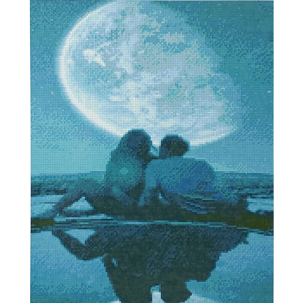 Diamond painting Strateg PREMIUM Souls in love size 40х50 sm (D0009)