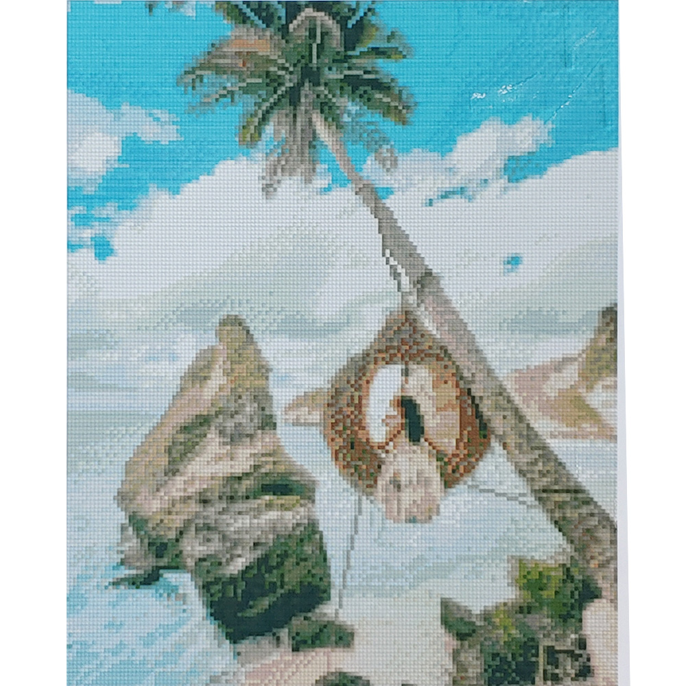 Diamond painting Strateg PREMIUM Ease of rest size 40х50 sm (D0014)