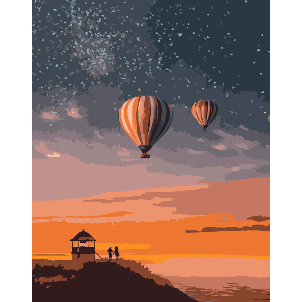 Bullets at the edge of the earth size 40x50 cm (DY266)