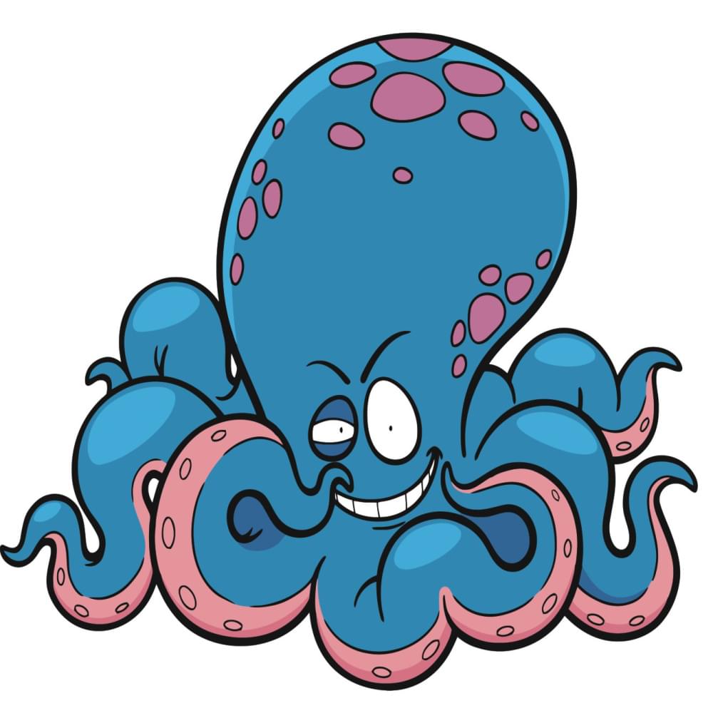 "Octopus" 30x30 cm ES084
