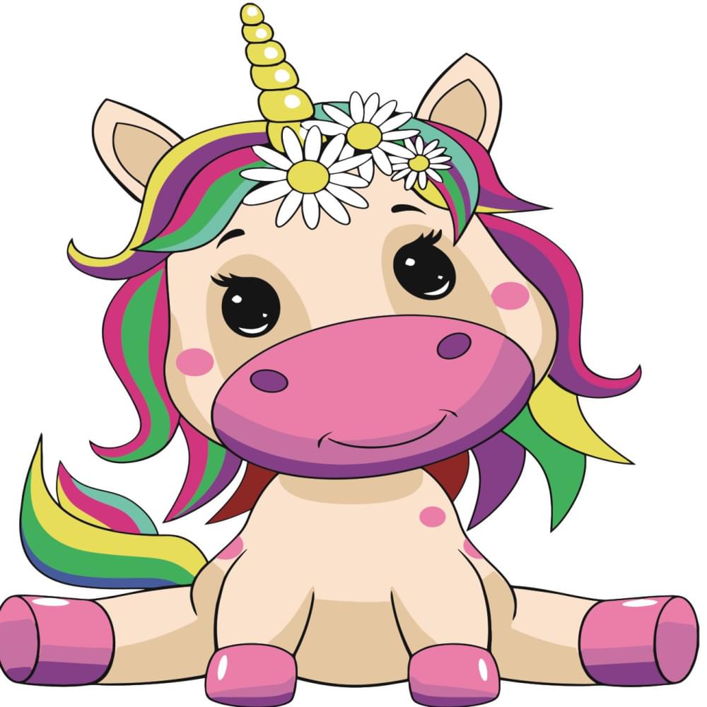 "Unicorn" 30x30 cm ES107