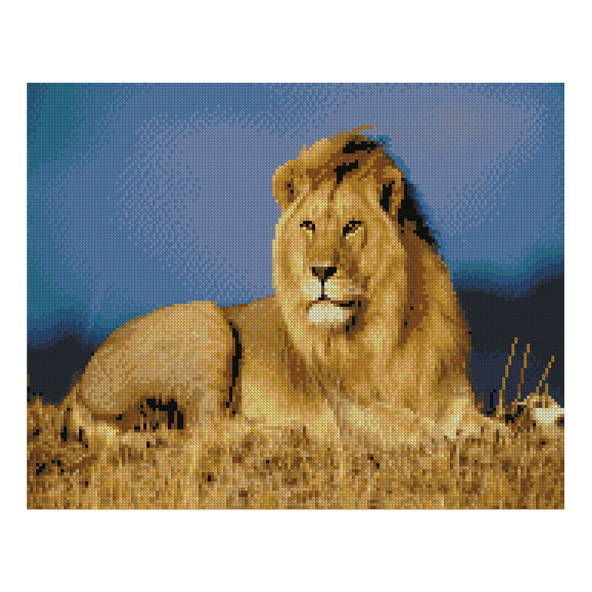 FA10001 "The King of Beasts", 40x50 cm