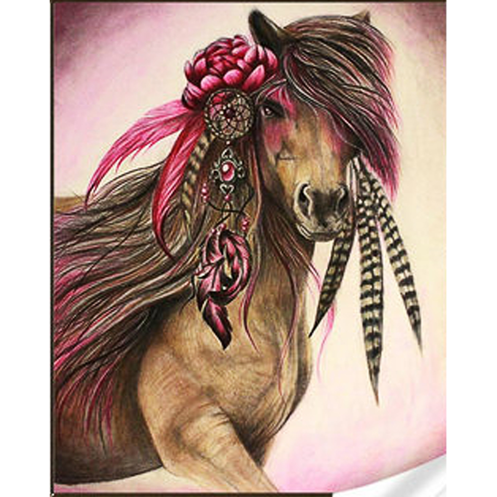 Fairytale horse size 30x40 cm (GM85952)