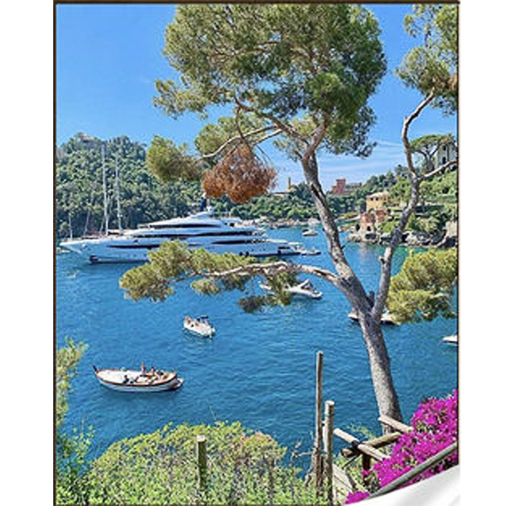 Boats on water size 30x40 cm (GM86067)