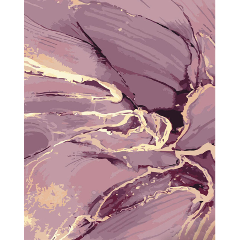 Pink marble with lacquer and a size of 40x50 cm (GS1445)