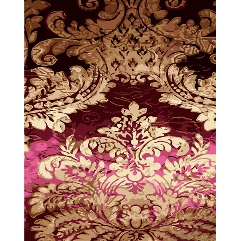 Gold pattern with lacquer and a size of 40x50 cm (GS1454)