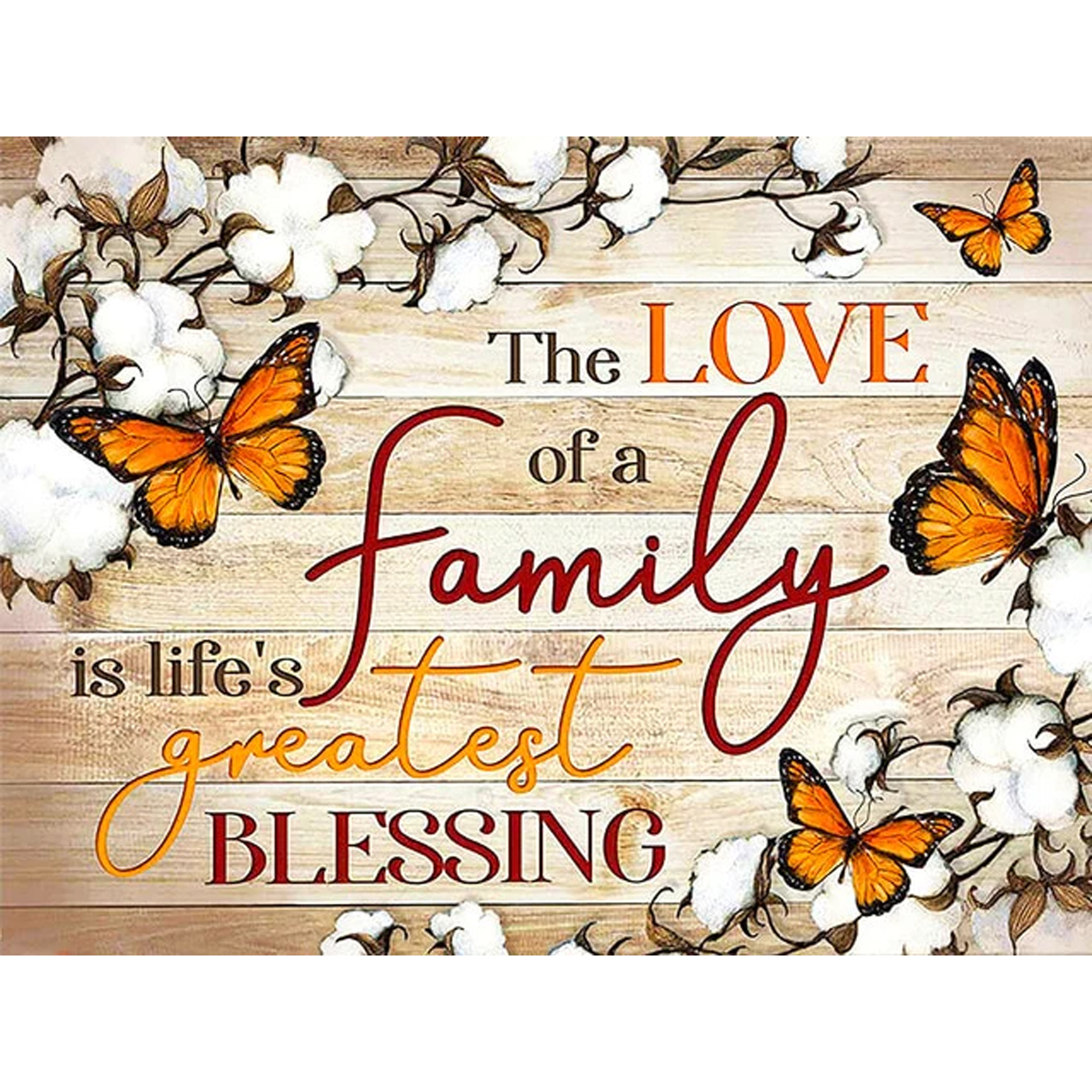 Family is our blessing size 30x40 cm (HEG87078)