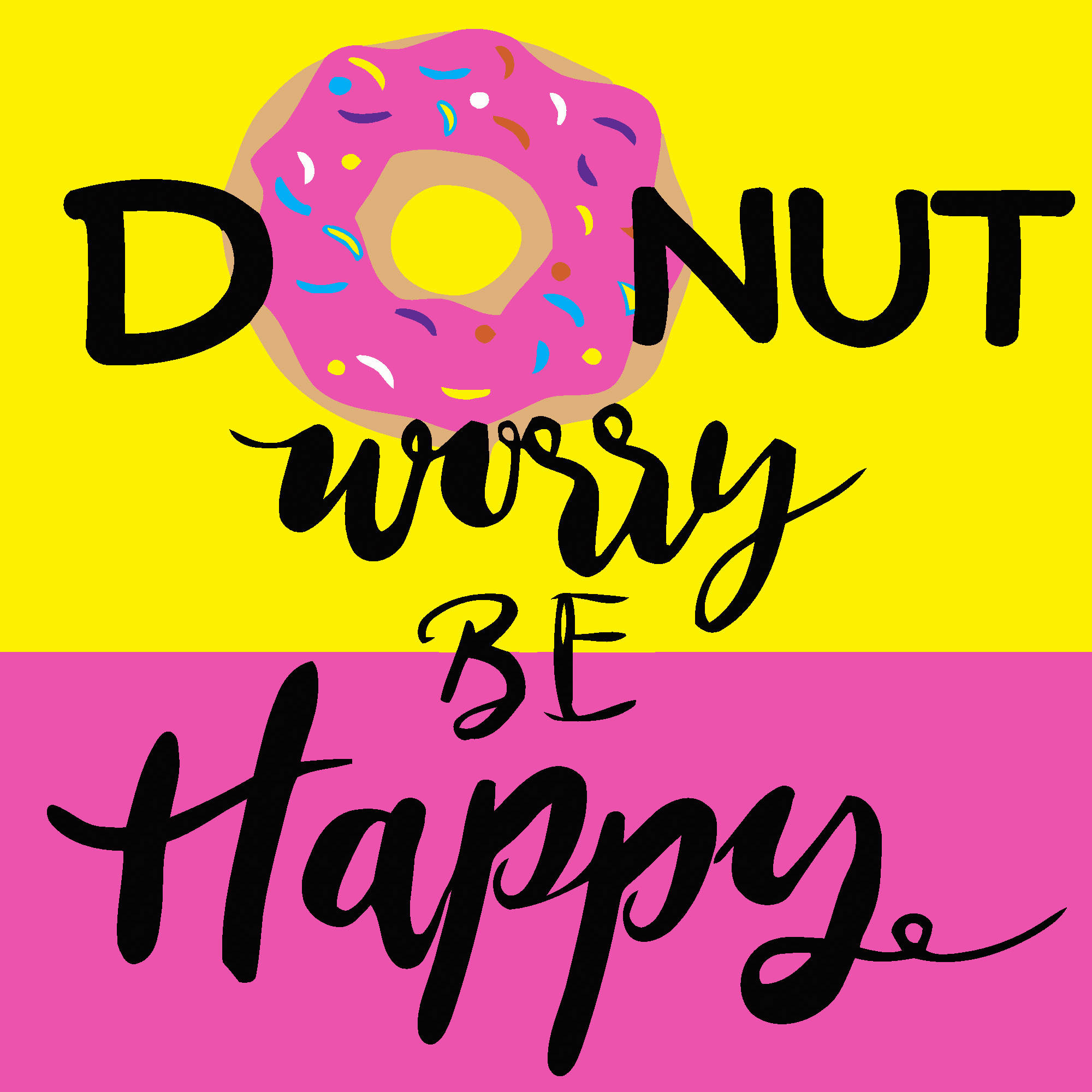 "Do nut worry" розміром 20х20 см (HH7083)