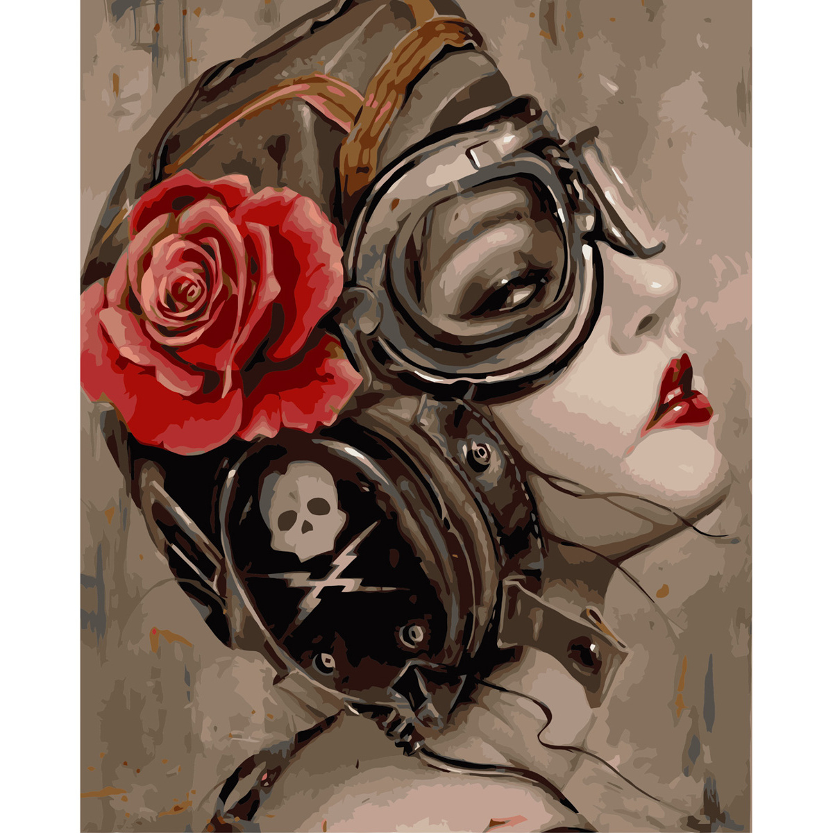 Killing beauty with varnish size 40х50 cm VA-3657