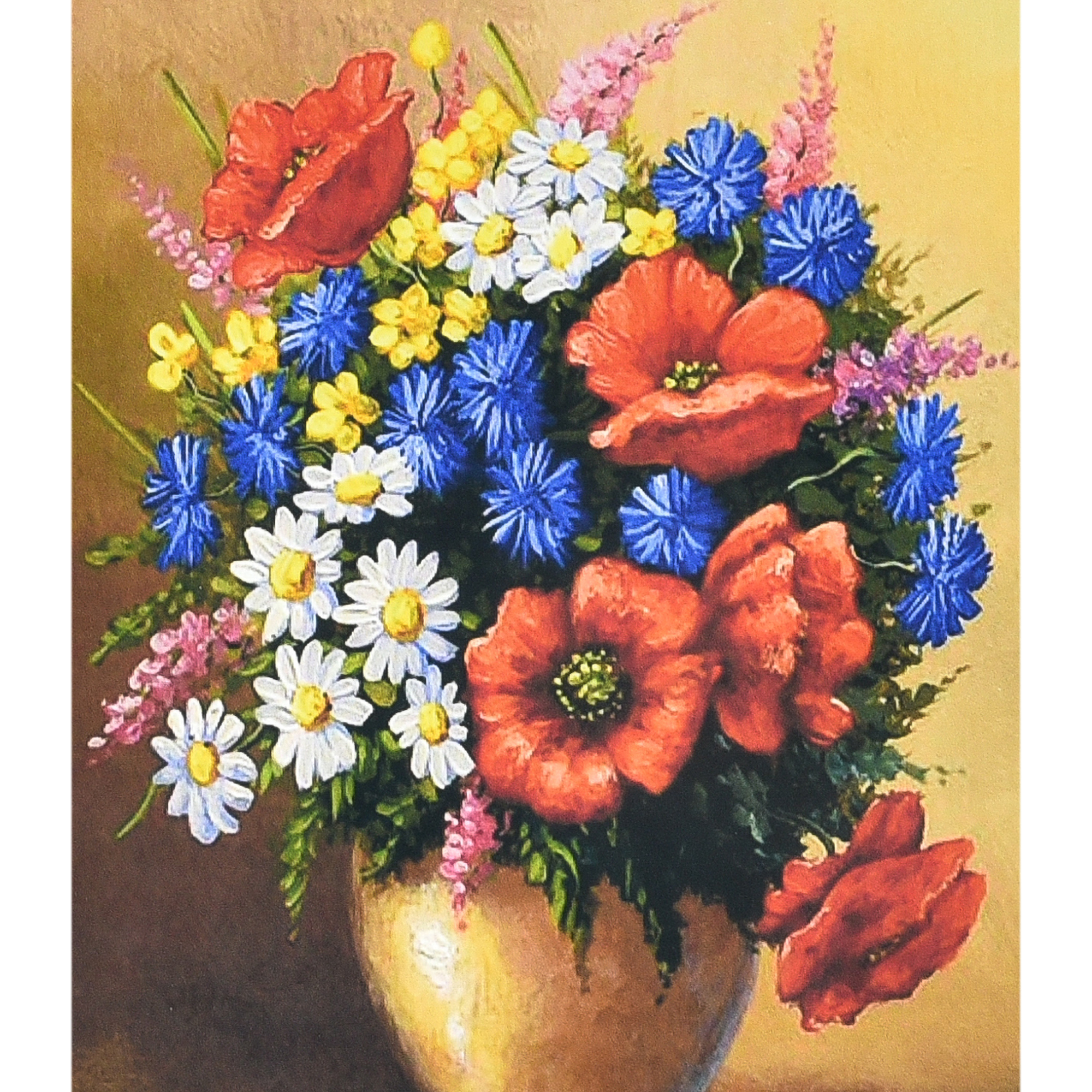 Still life with flowers size 40x50 cm (SK88247)