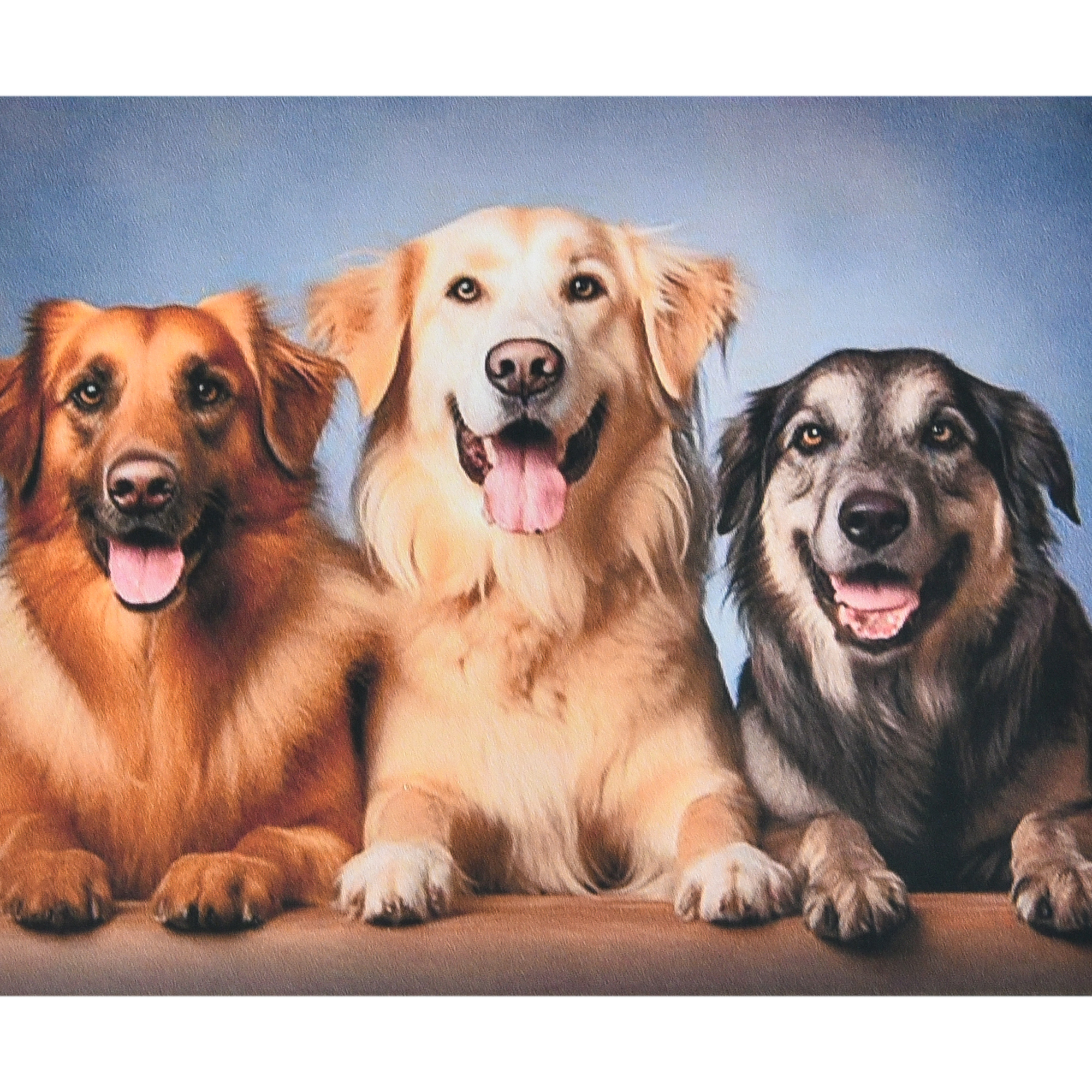 Three Faithful Friends size 40x50 cm (SK88269)
