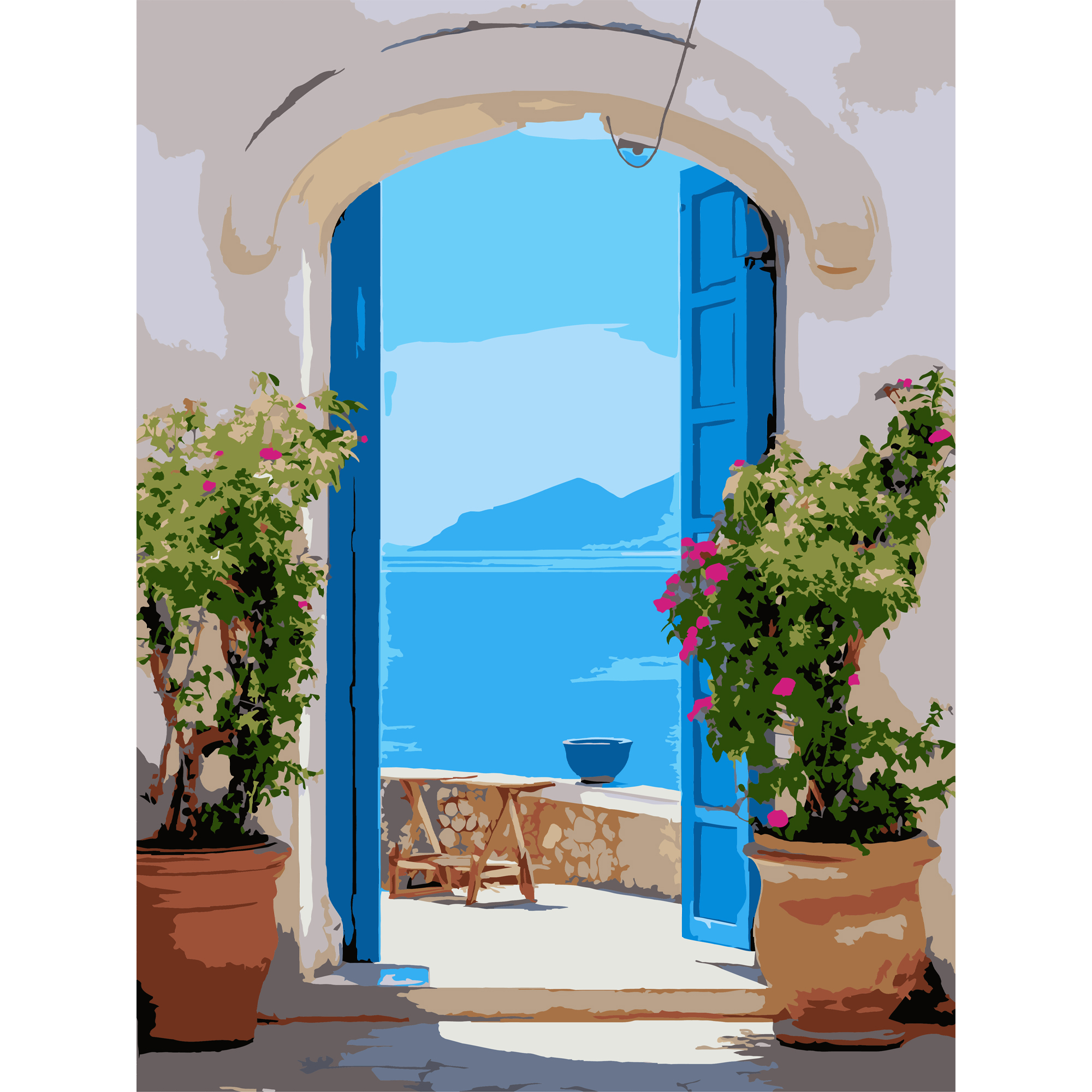 Mediterranean arch  30Х40 (SS-1250)