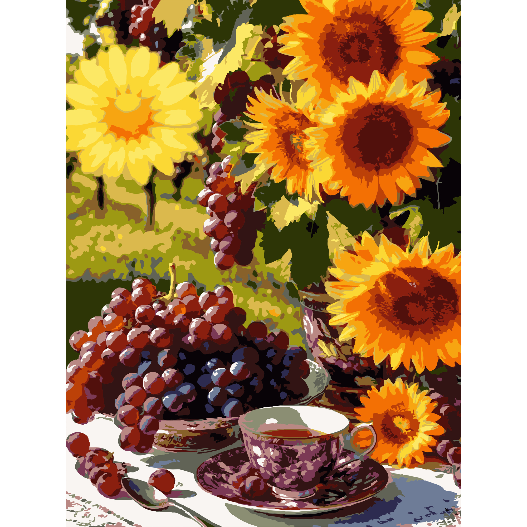 Подсолнечное лето  30Х40 (SS-1255)