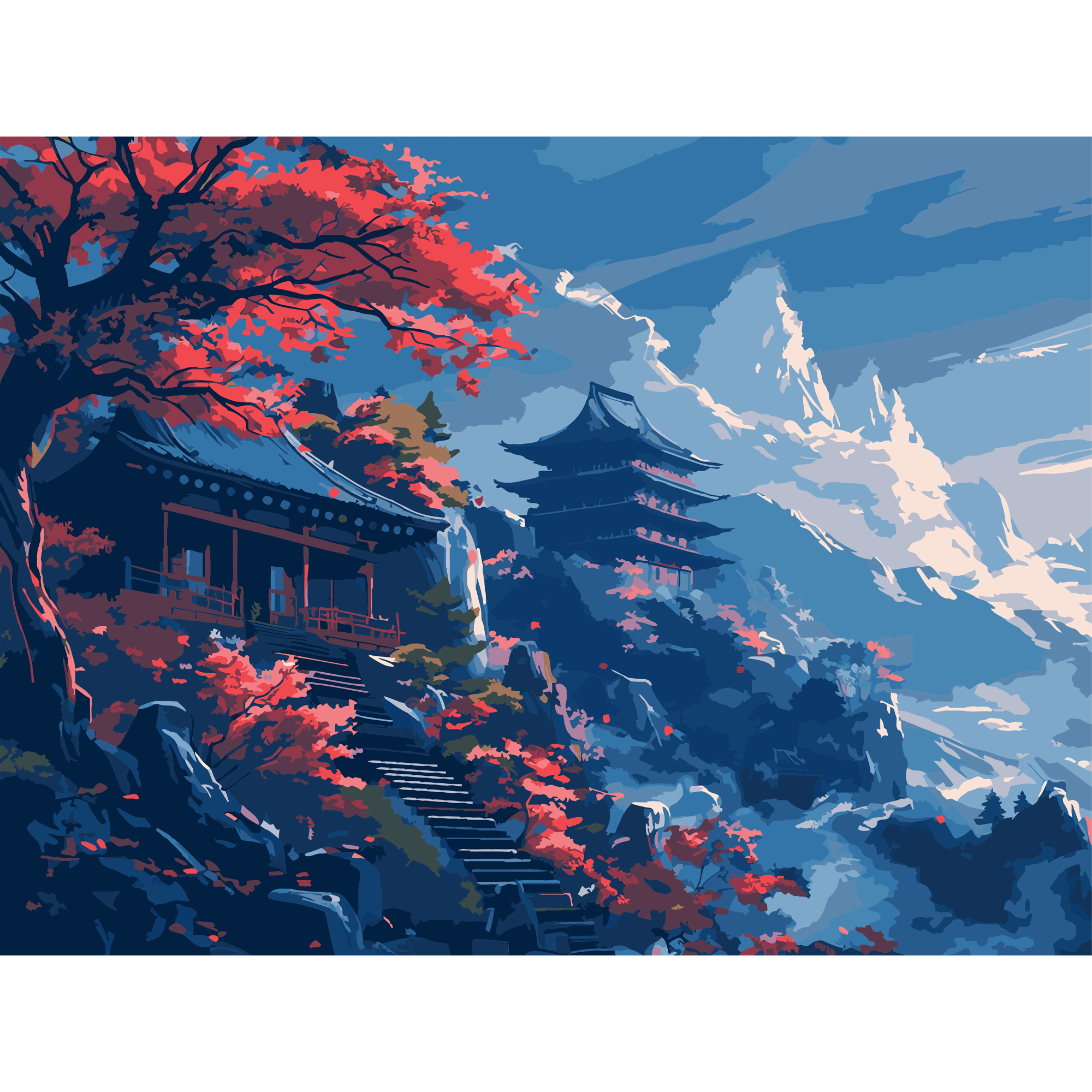 Mountain peace  30Х40 (SS-1257)