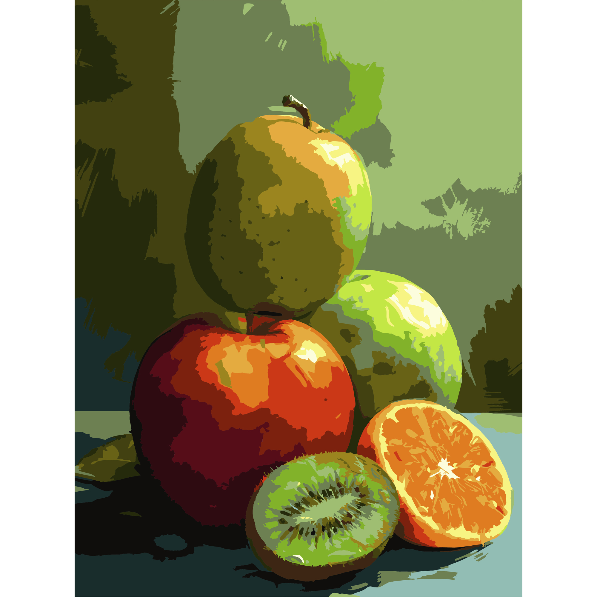 Succulent fruits  30Х40 (SS-1268)