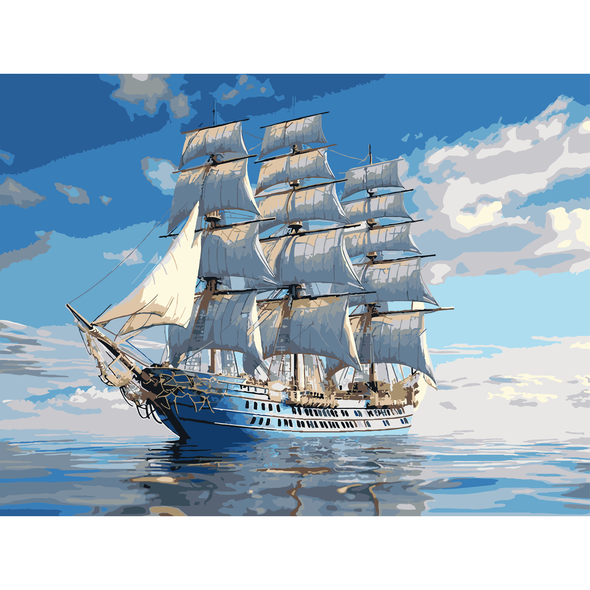 Корабель на горизонте  30Х40 (SS-1314)