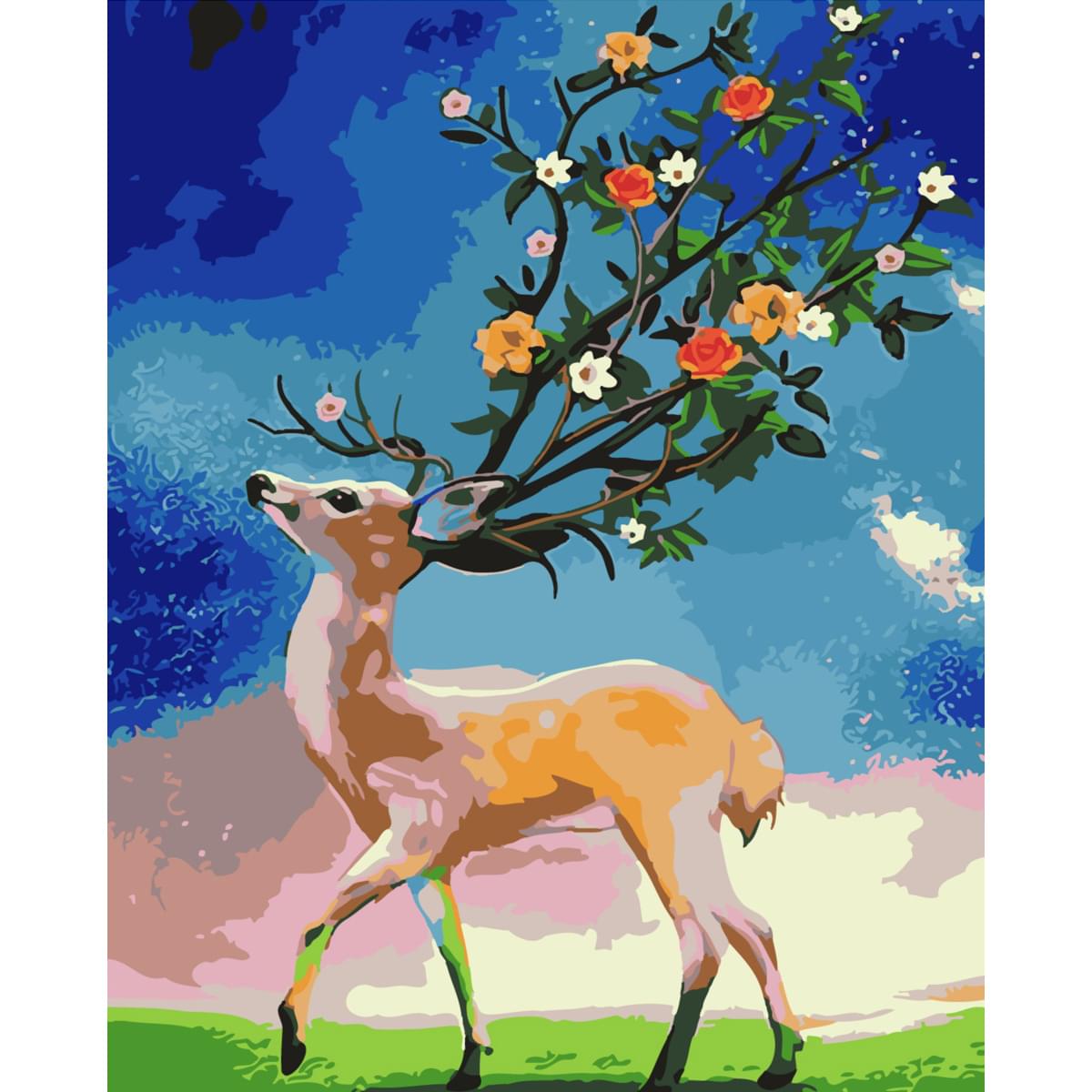 "Flower Horns" 30x40 cm SS-6431