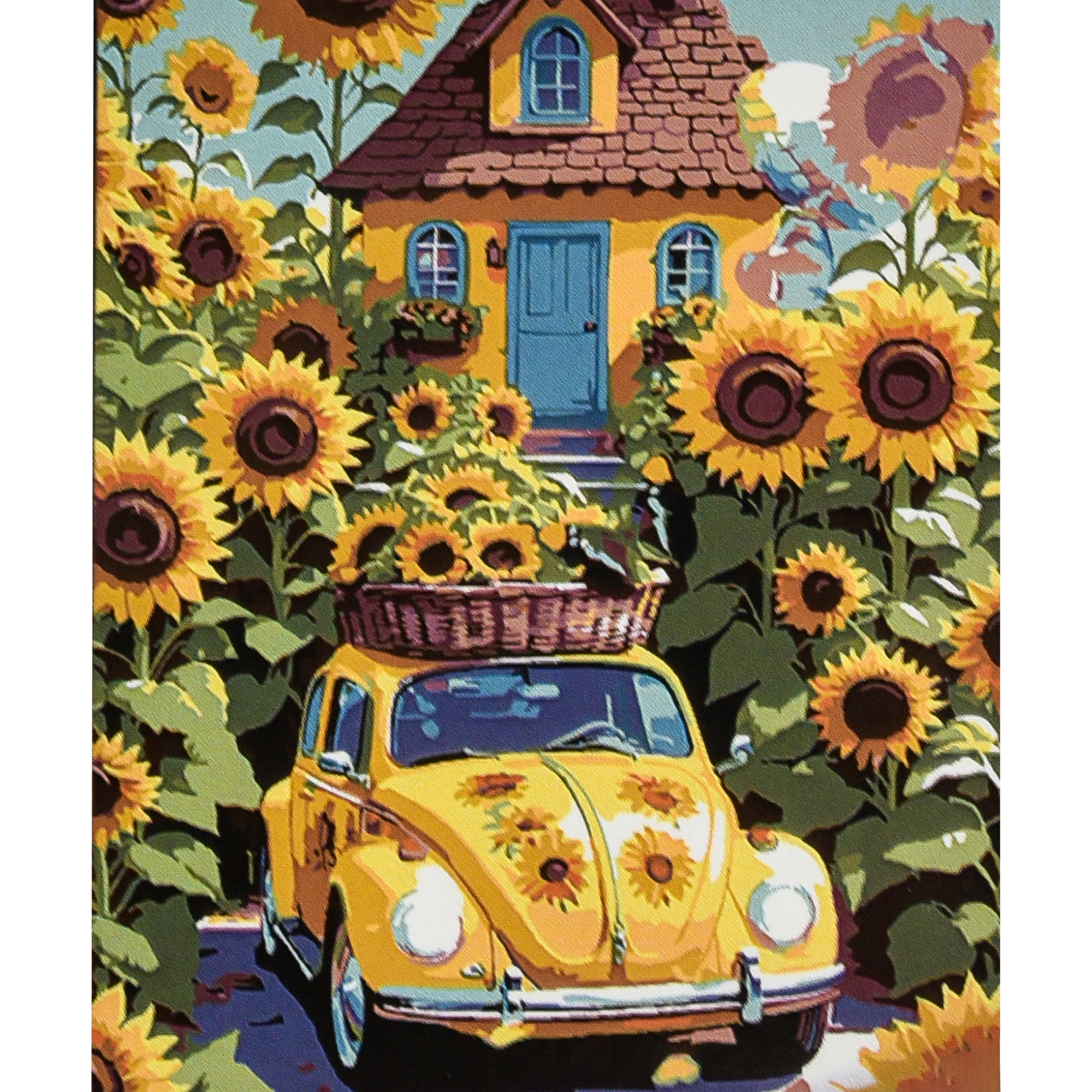 Morning in the village size 30x40 cm (SS1162)