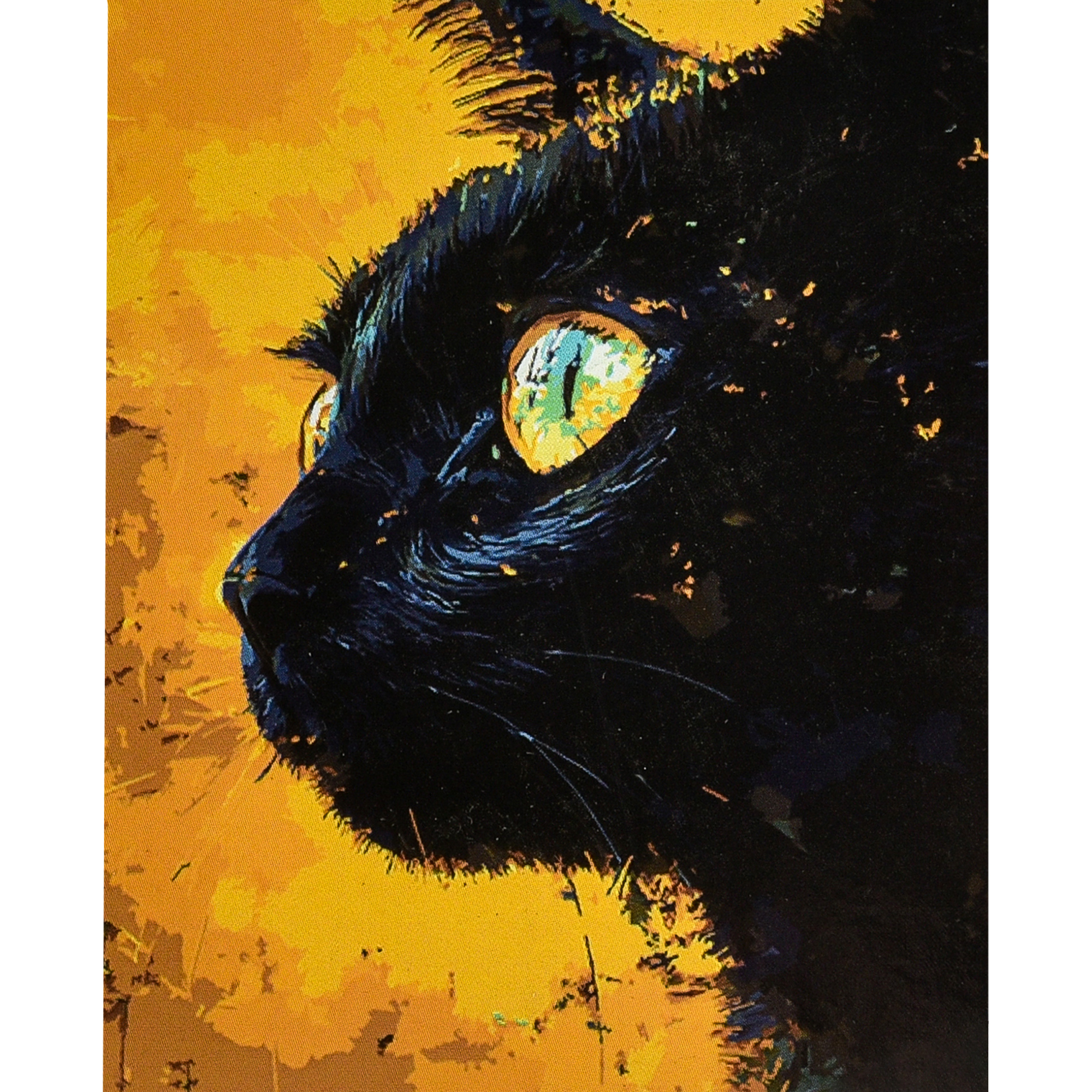 Black cat size 30x40 cm (SS1217)