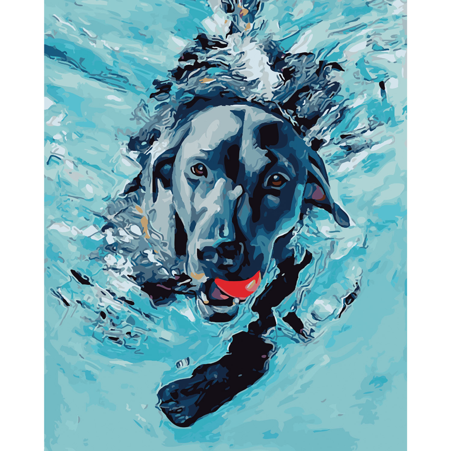 SY6102 "Swim Lover", 40x50 cm