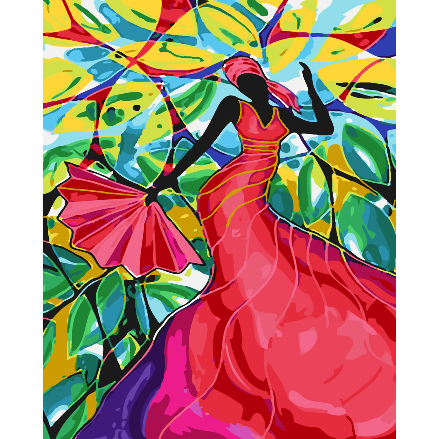 SY6182 "Mexican Passion", 40x50 cm