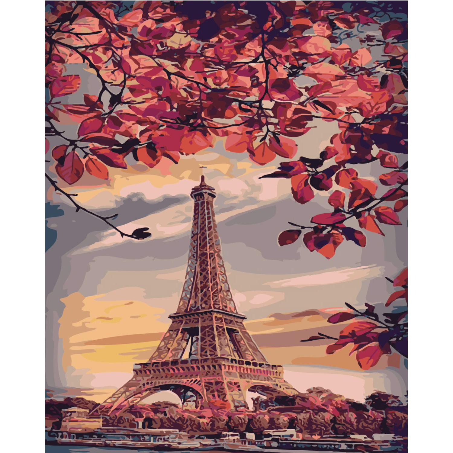 SY6443 "Colors of Paris", 40x50 cm