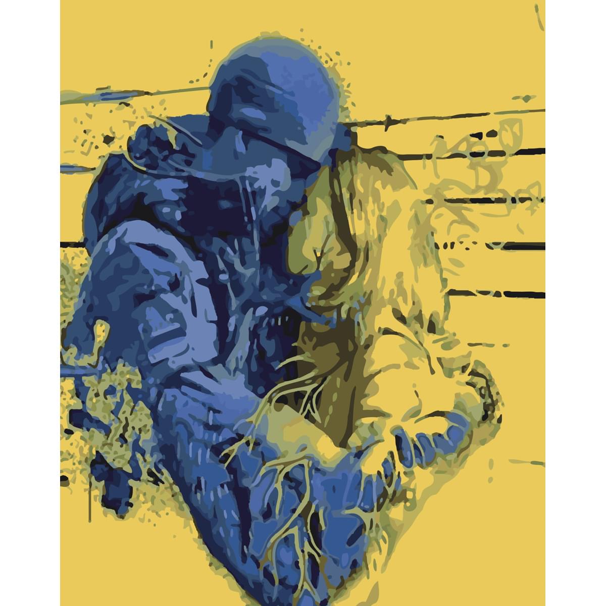 "Heroic love" 40x50 cm (SY6538)