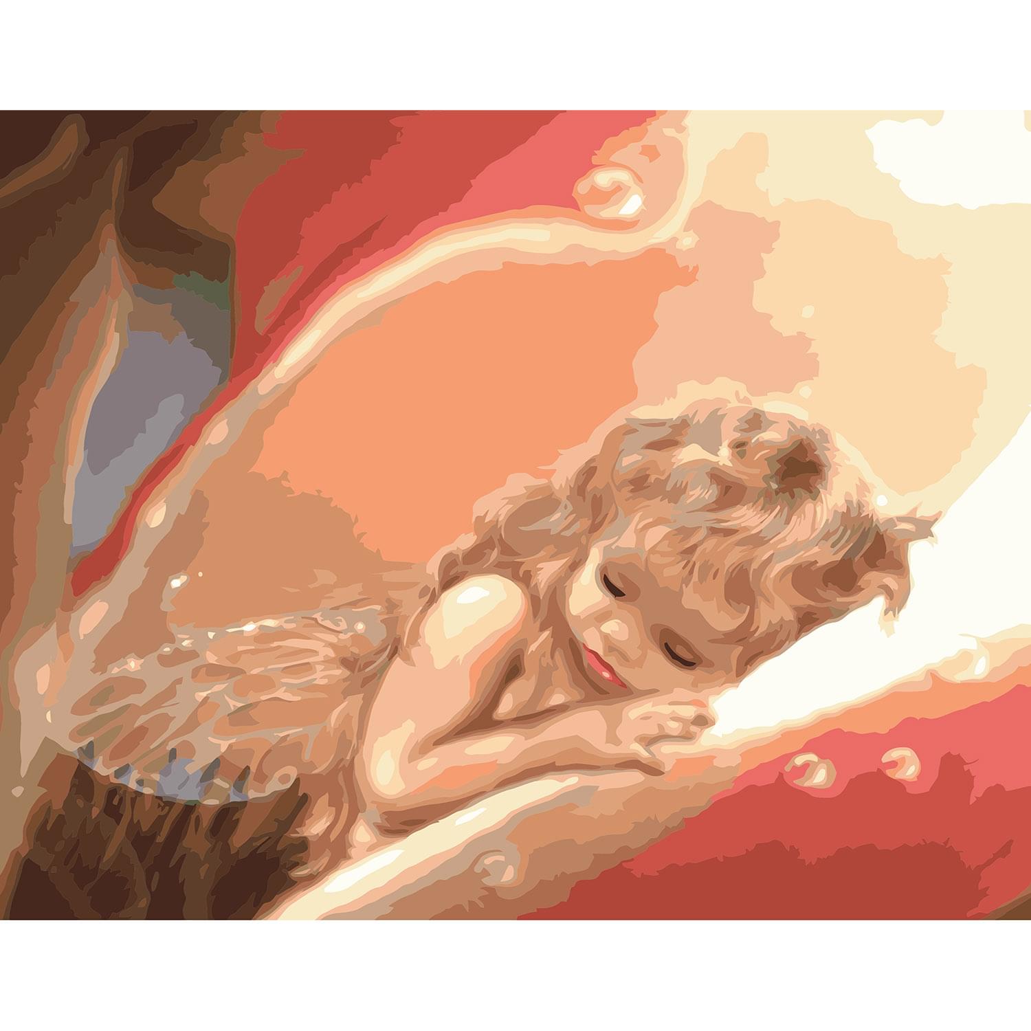 "Angel", size 40x50 cm