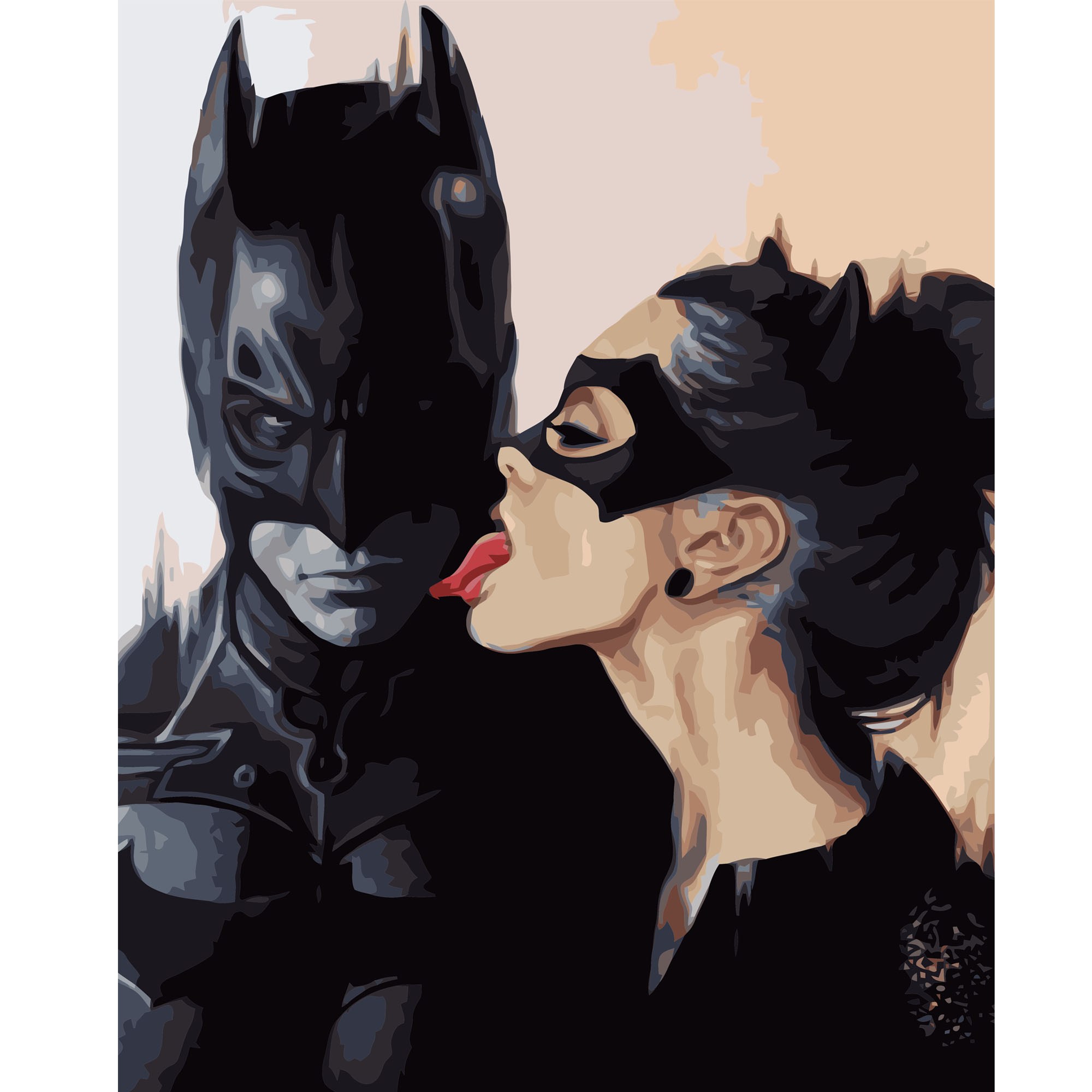 VA-1141 "Batman with Catwoman", 40x50 cm