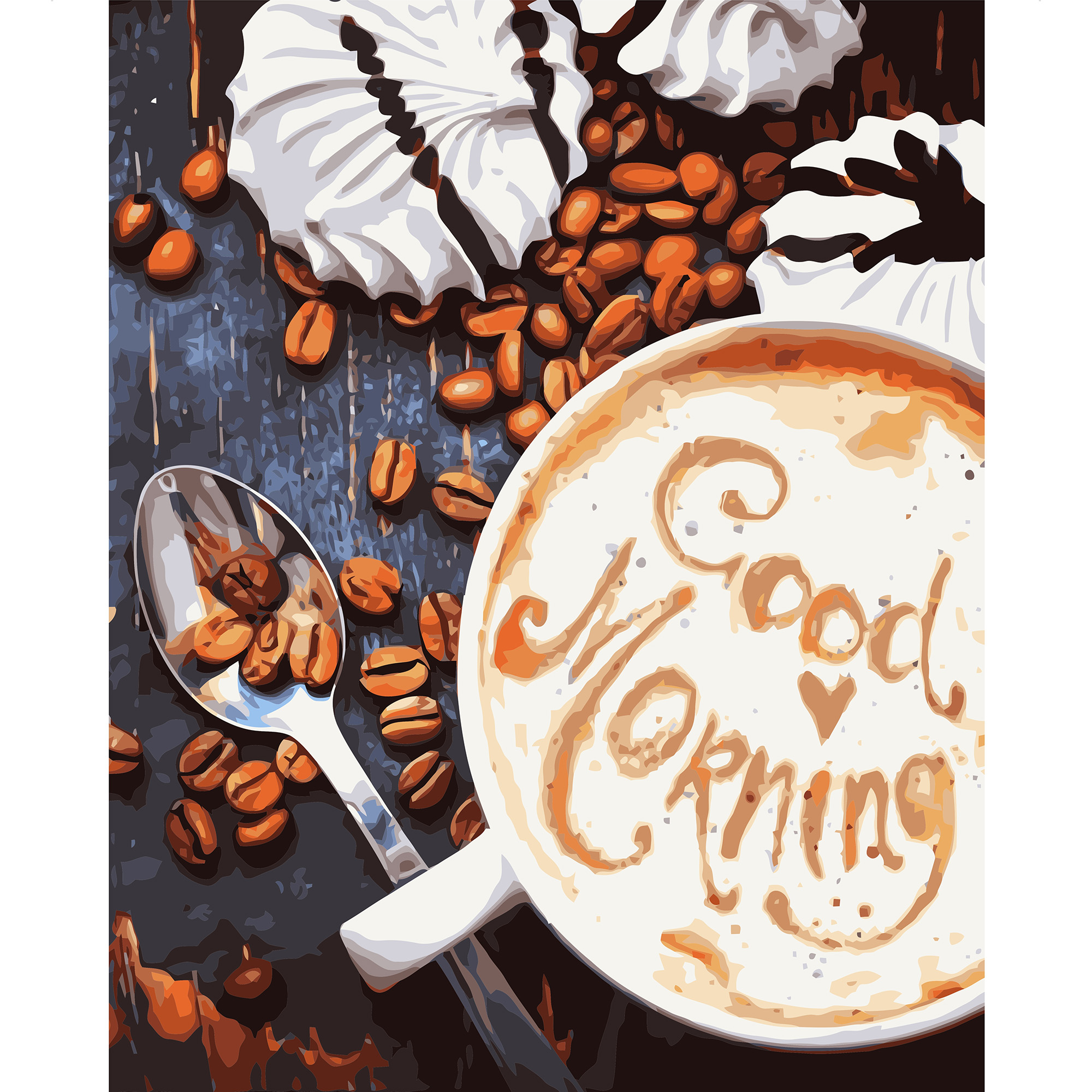 VA-1143 “Coffee. Good Morning", 40x50 cm