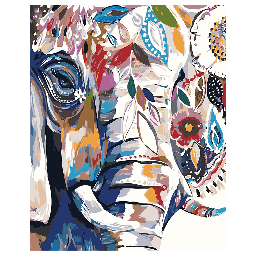 VA-1210 "Abstract Elephant", 40x50 cm
