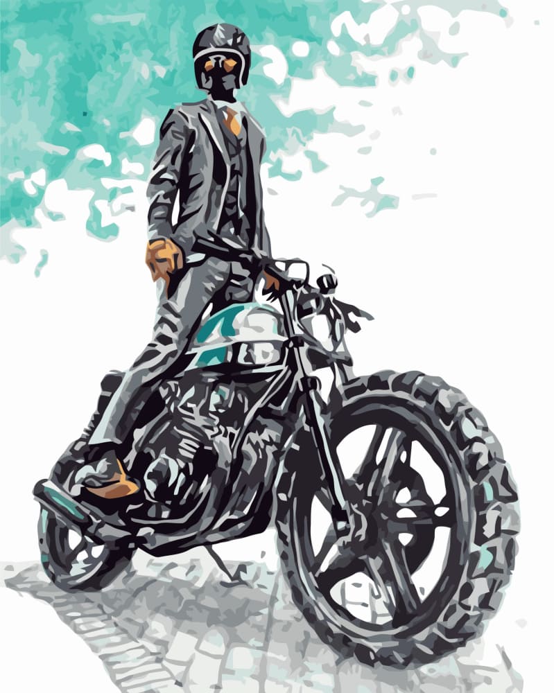 Ghost Rider 40x50 cm VA-3375
