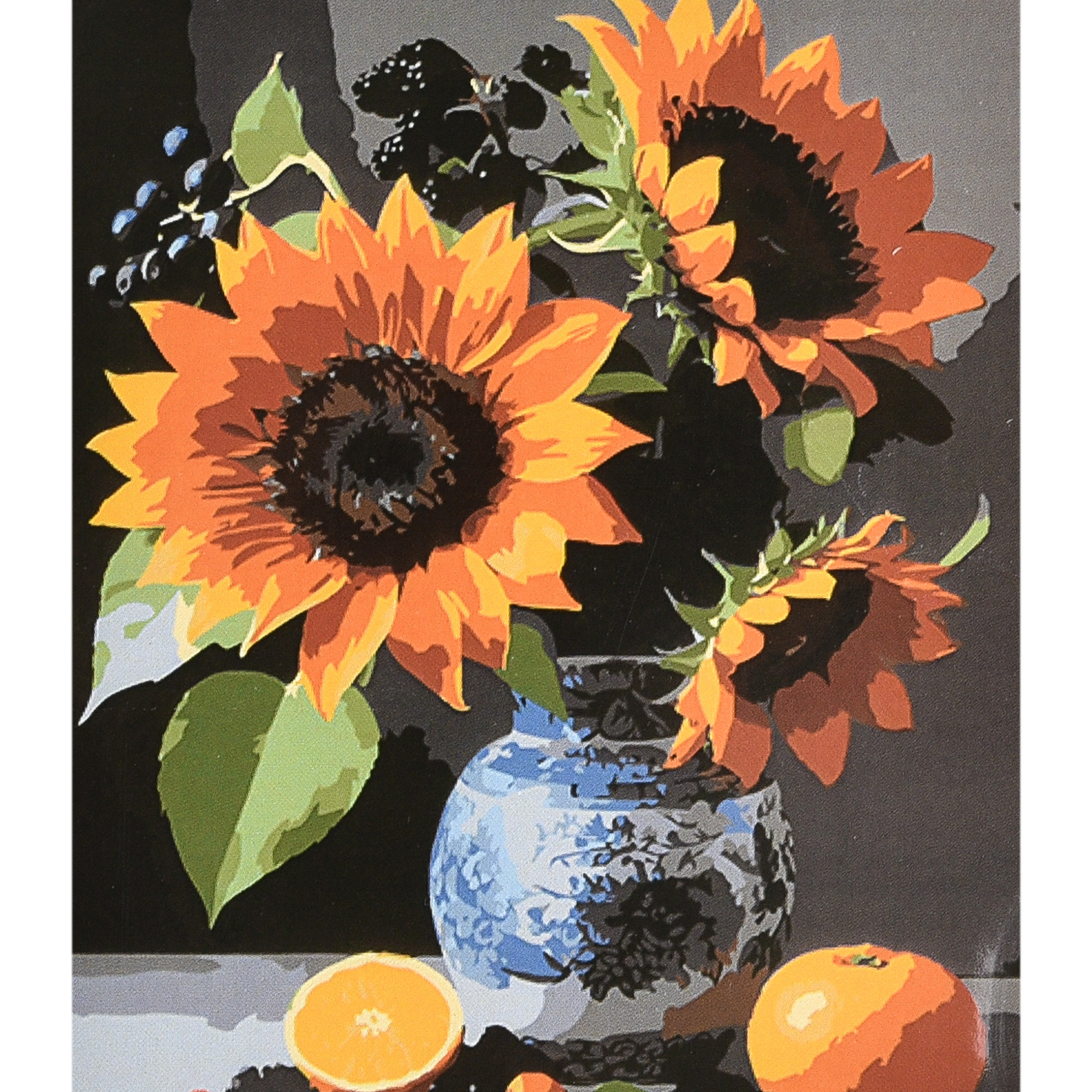 Taste of sun and summer with varnish and level size 40x50 cm (VA-4646)