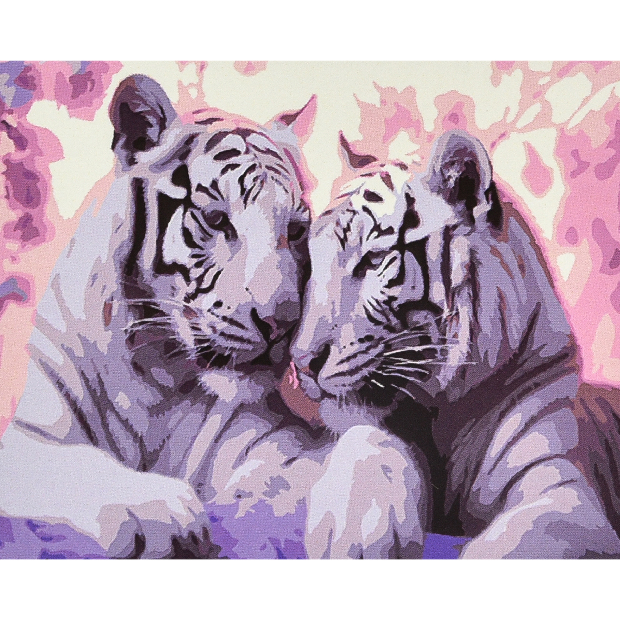 Embrace of wild souls with varnish and level size 40x50 cm (VA-4678)