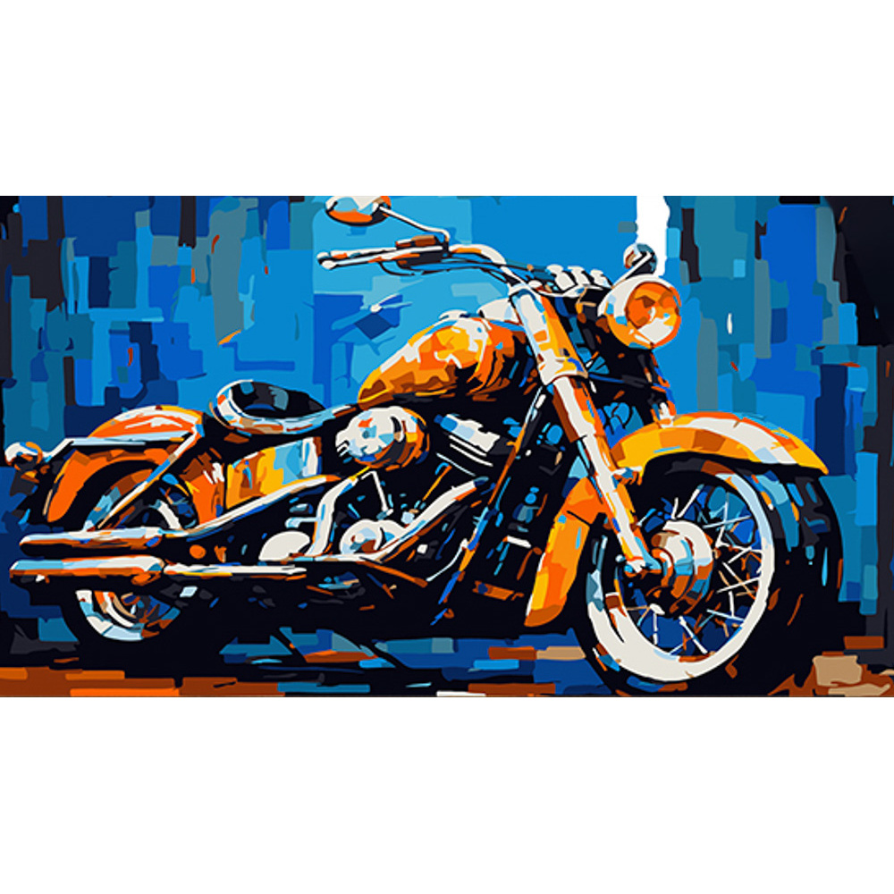 Retro bike 50x25 cm (WW168)